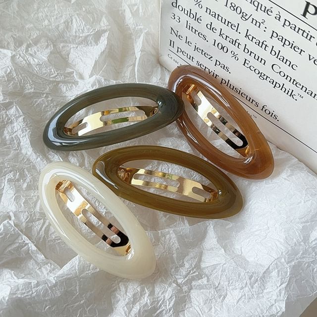 Kiren-Oval Hair Clip