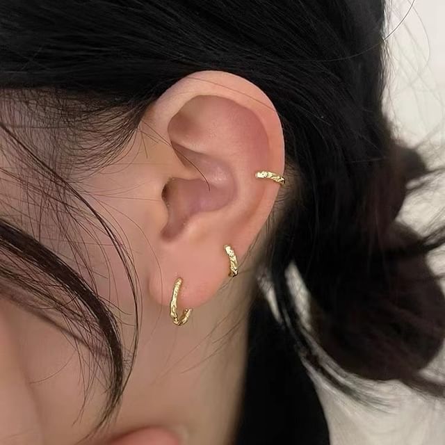 pexrl jewelry-Metal Ear Cuff