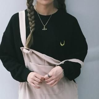 crescent moon sweatshirt