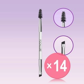 FOCALLURE - Duo Eyebrow Brush (x14) (Bulk Box)
