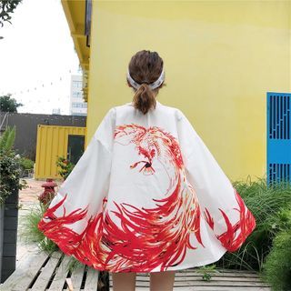 エルンスト【Le Kimono】 A COUTURE EMBROIDERED KIMONO TAILCOAT ENSEMBLE, BY L'WREN