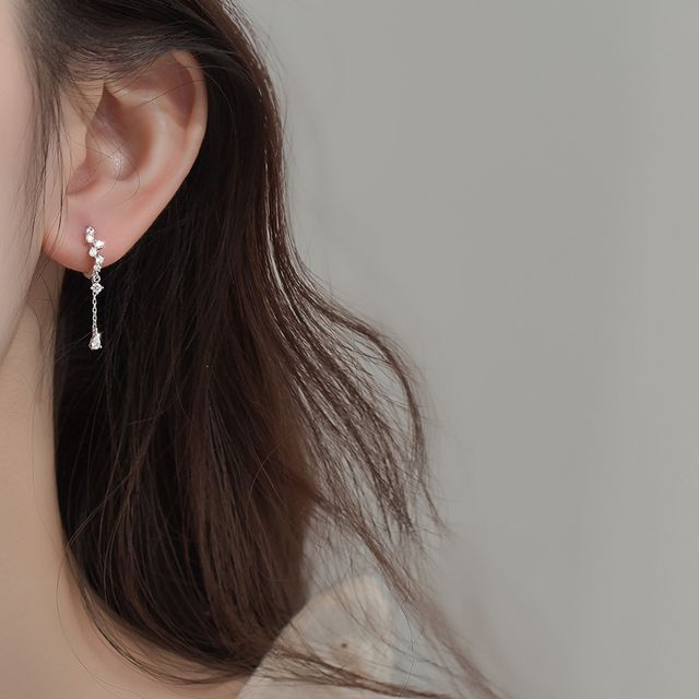 Dashiro-Rhinestone Drop Earring