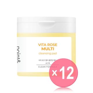 dot solution - point& Vita Rose Multi Cleansing Pad (x12) (Bulk Box)
