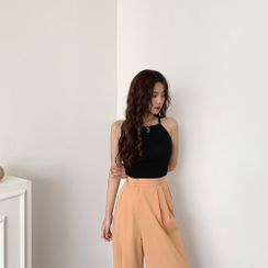 PPGIRL - Halter Cropped Camisole Top PPGIRL - Halter Cropped Camisole Top