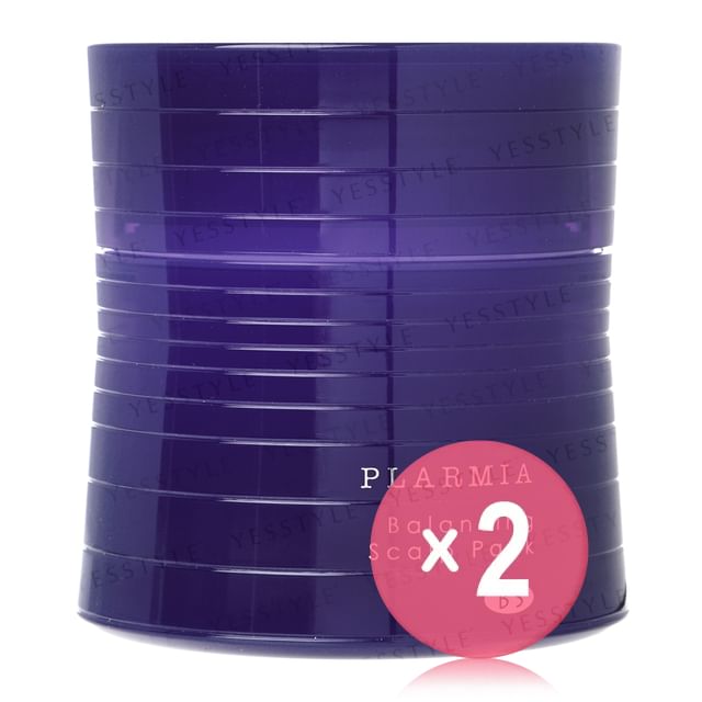 MILBON-Plarmia Balancing Scalp Pack 2pcs Bundle Set