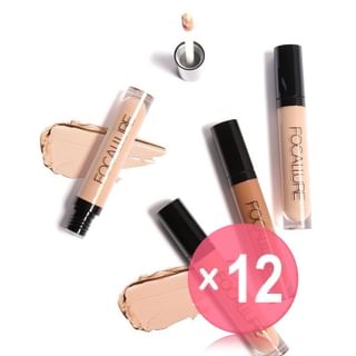 FOCALLURE - Liquid Concealer - 5 Colors (x12) (Bulk Box)