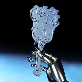 cheeryep - Flowing Vitality Handheld Mirror - 2 Colors