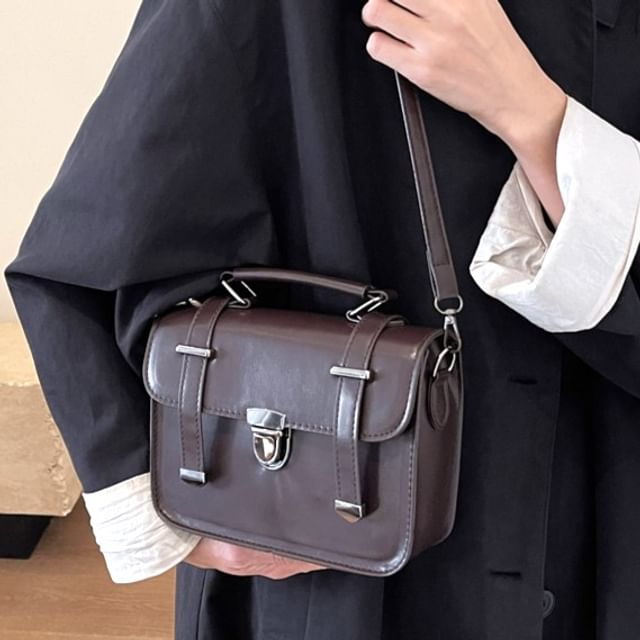 Indenis-Flap Crossbody Satchel