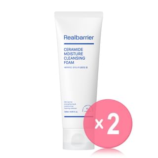 Realbarrier - Ceramide Moisture Cleansing Foam 2pcs Bundle Set