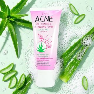 ISME - Acne Oil Control Cleansing Foam with Aloe Vera & Vitamin B6