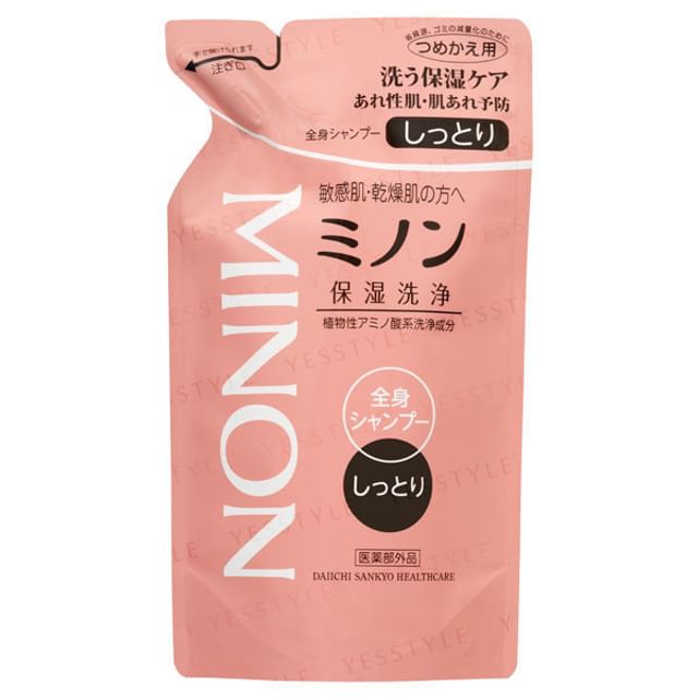 Minon-Whole Body Shampoo Moist Type Refill