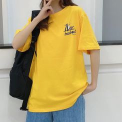 IndiGirl - Short Sleeve Printed T-Shirt IndiGirl - Short Sleeve Printed T-Shirt