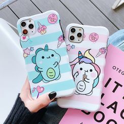 CeLLEAGUE - Unicorn Print Phone Case - iPhone 11, 11 Pro, 11 Pro Max, XS Max, X/XS, XR, 8p/7p, 8/7 CeLLEAGUE - Unicorn Print Phone Case - iPhone 11, 11 Pro, 11 Pro Max, XS Max, X/XS, XR, 8p/7p, 8/7