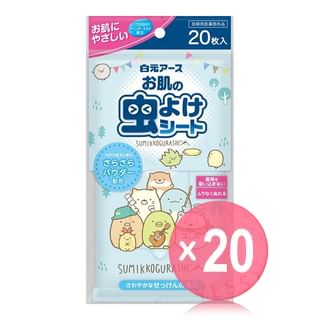 Hakugen - San-X Sumikko Gurashi Insect Repellent Sheet (x20) (Bulk Box)