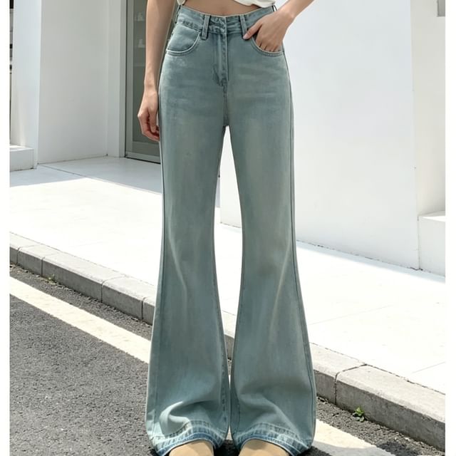 Coline-High Waist Flared Jeans