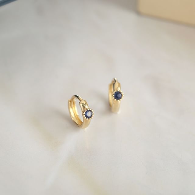 Phoenoa-CZ Huggie Earring