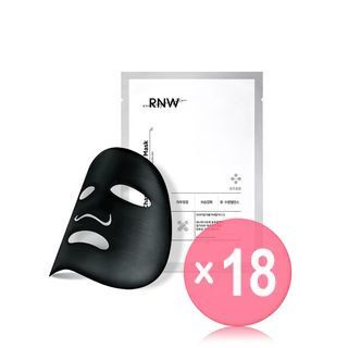 RNW - Premium Charcoal Mineral Mask Set (x18) (Bulk Box)