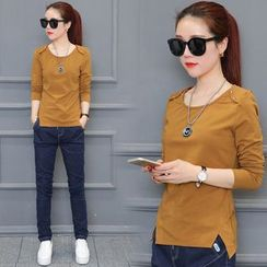Champi - Plain Long-Sleeve T-shirt Champi - Plain Long-Sleeve T-shirt