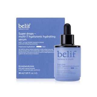 Belif - Super Drops Multi7 Hyaluron Serum Mini