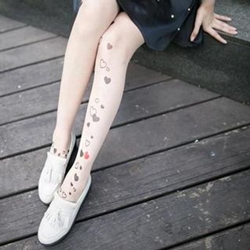 Buy Tattoo Pantyhose Online In India  Etsy India