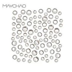 Maychao - 3D Nail Art Rhinestones (3.9mm) (SS16) (30 pcs)