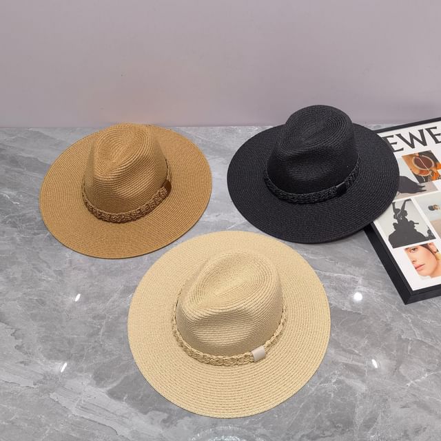 FROME-Plain Panama Hat