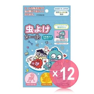 Santan - Sanrio Hangyodon Insect Repellent Sticker (x12) (Bulk Box)