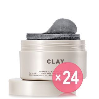 so natural - Black Clay Sebum Pads (x24) (Bulk Box)