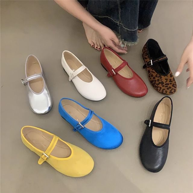 Asterisk-Mary Jane Shoes