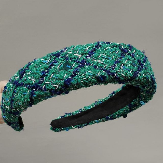 Sesori-Plaid Tweed Headband