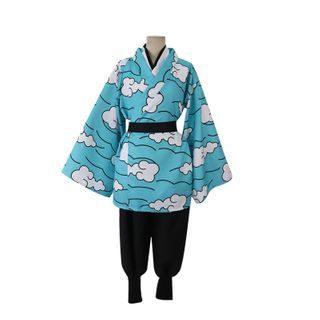 Macoss 鬼灭之刃 竈门炭治郎鬼杀队选拔角色扮演服装套装 Yesstyle