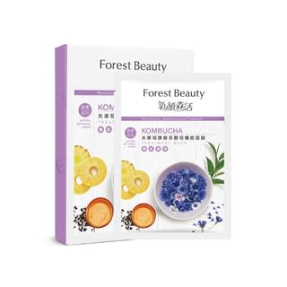 Forest Beauty - Natural Botanical Series Kombucha Treatment Mask 3 pcs