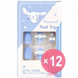 Santan - Sanrio Cinnamoroll Nail Tips (x12) (Bulk Box)