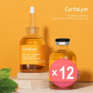 CartaLyar - Organic Turmeric Scalp & Hair Stregthening Oil (x12) (Bulk Box)