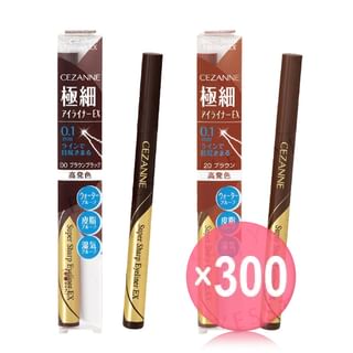 CEZANNE - Super Sharp Eyeliner EX (x300) (Bulk Box)