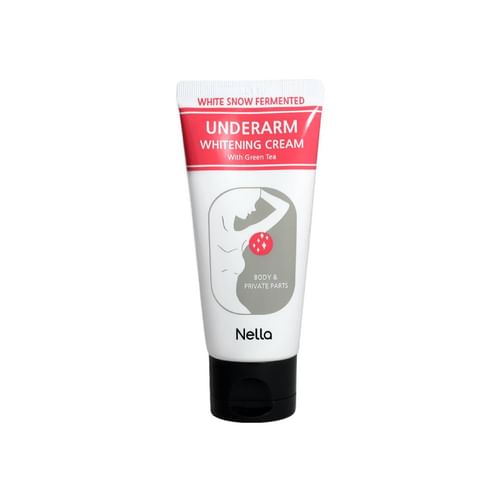 Nella White Snow Fermented Underarm Whitening Cream With Green Tea