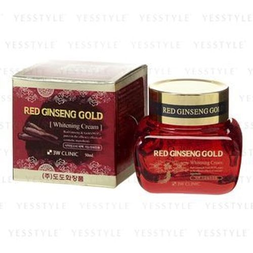 3W Clinic - Red Ginseng Gold Whitening Cream | YesStyle
