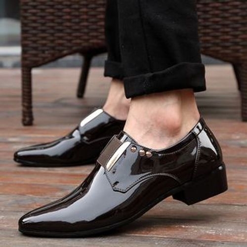 WeWolf - Genuine-Leather Patent Loafers | YesStyle