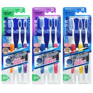 LION - Systema Super Soft Spiral Toothbrush