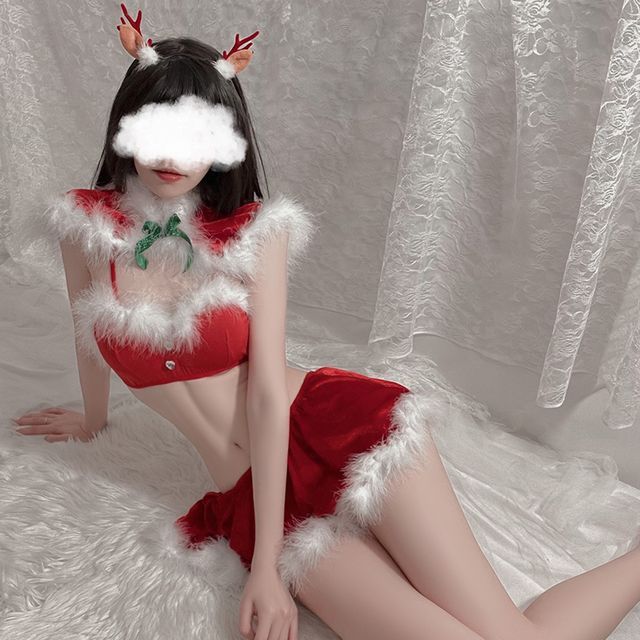 sexy christmas clothing Fancy Dress Naughty Santa Costume 2024 New Year Women Sexy Christmas Fancy  Dress Up Mrs Santa