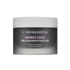 BRING GREEN - Bamboo Charcoal Pore & Black Head Facial Pack