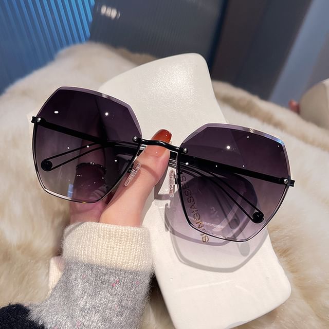 MOL Girl-Hexagon Frame Sunglasses