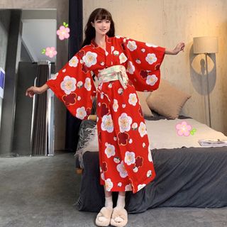 kimono and dress set