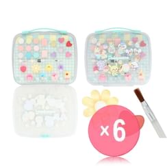 SHOBIDO - Pokemon Peaceful Place Makeup Palette Set Green (x6) (Bulk Box)