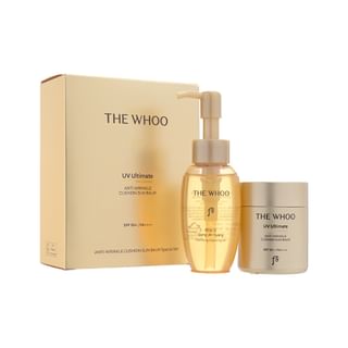 THE WHOO - UV Ultimate Anti-Wrinkle Cushion Sun Balm Special Set