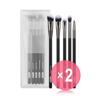 MERZY - Eye Make Up Brush Set 2pcs Bundle Set