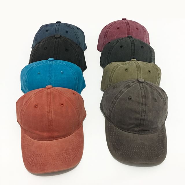 TAAK-Washed Denim Cap