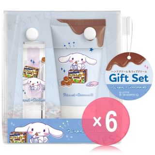 CRUX - Sanrio Cinnamoroll x Lotte Pie No Mi Lip & Hand Cream Gift Set (x6) (Bulk Box)