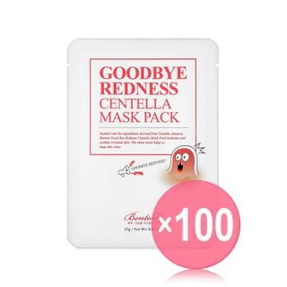 Benton - Goodbye Redness Centella Mask Pack (x100) (Bulk Box)