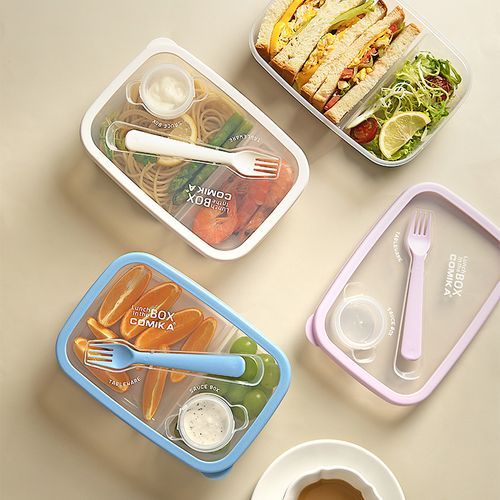 Modern Wife - Plastic Divided Lunch Box